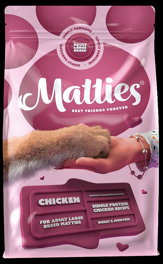 Matties Adult large breed chicken 3 kilo