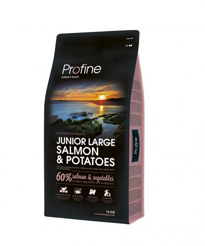 Profine Junior Large Breed Salmon &amp; Potatoes 15 kilo