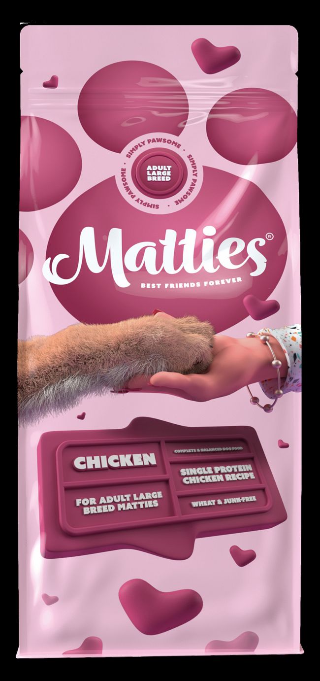 Matties - Adult Large Breed Chicken - 12 kg Front.jpg