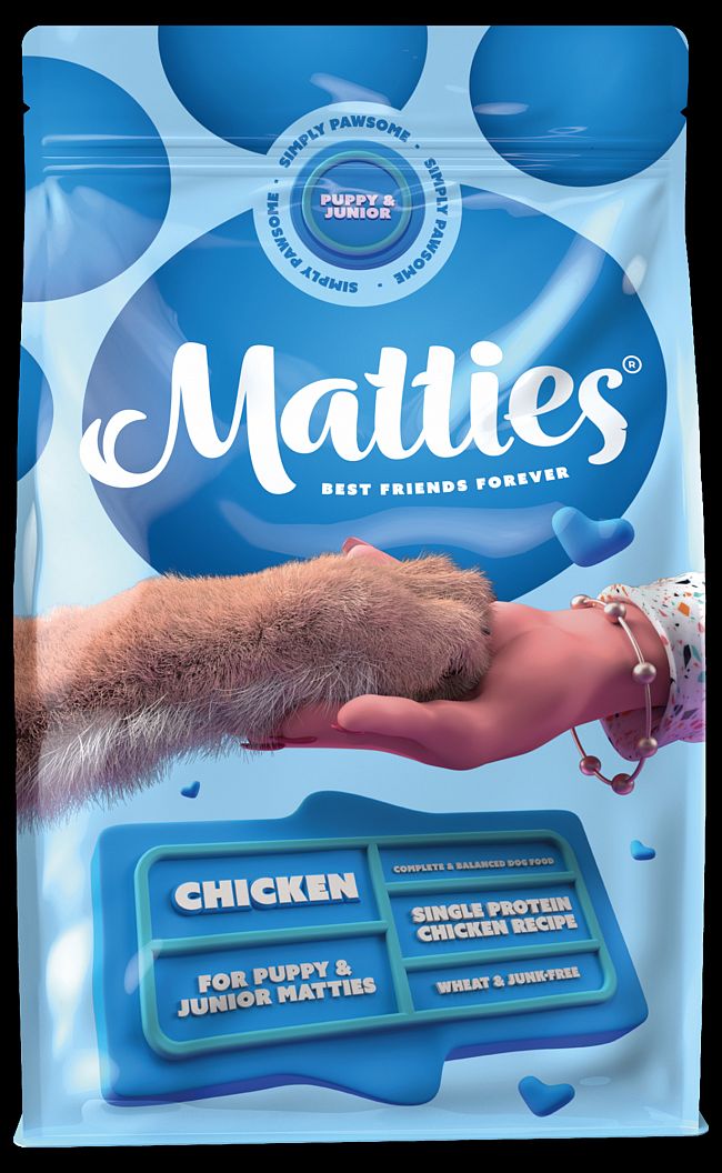 Matties - Puppy Chicken - 3 kg Front.jpg